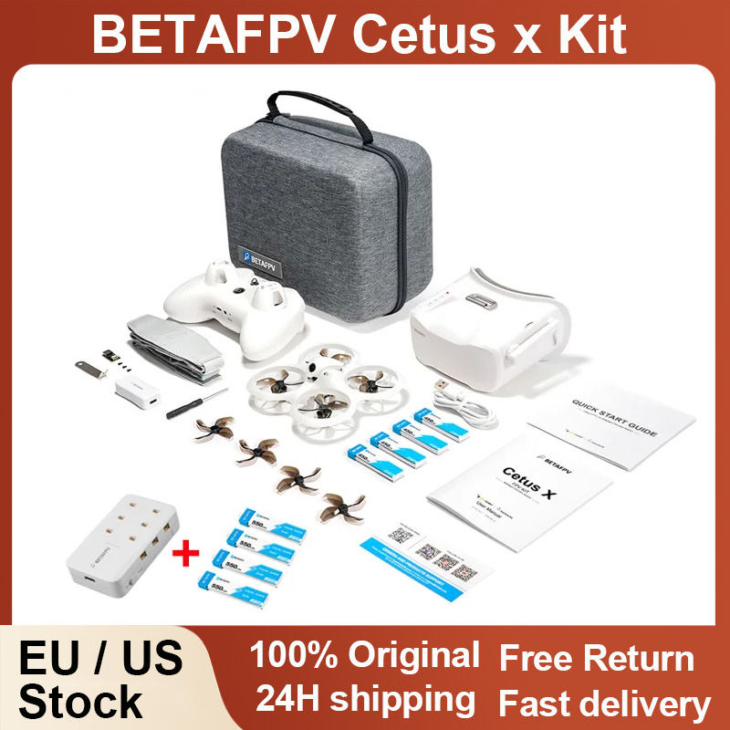 Top Rc Hobby Mini Xcub - BETAFPV Cetus X FPVキット レーシングドローン 3無線送信機