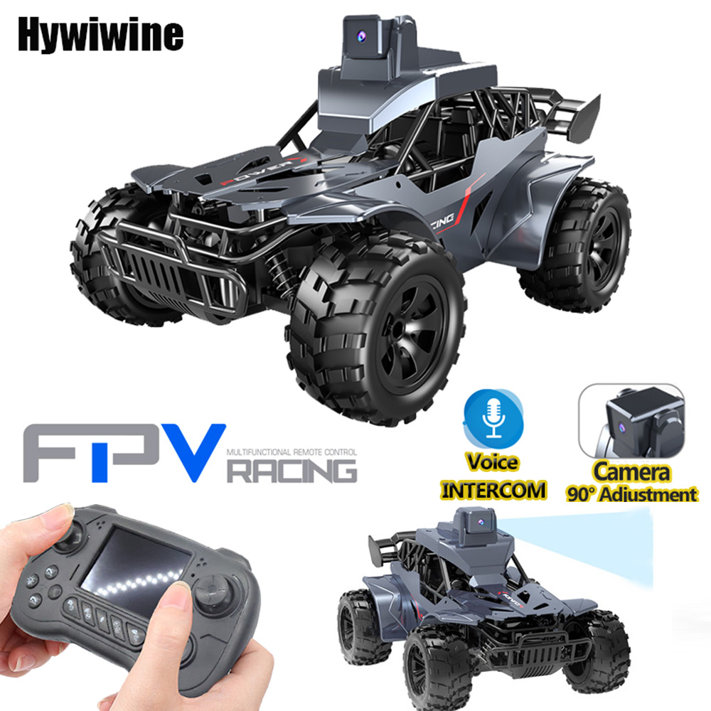 Rc Hobby China - 2.4G FPVカメラ搭載RCカー LCDリモコン付きリアルタイム伝送 高速オフロードレーシングカー 音声チャット機能付きおもちゃ 子供・大人向け