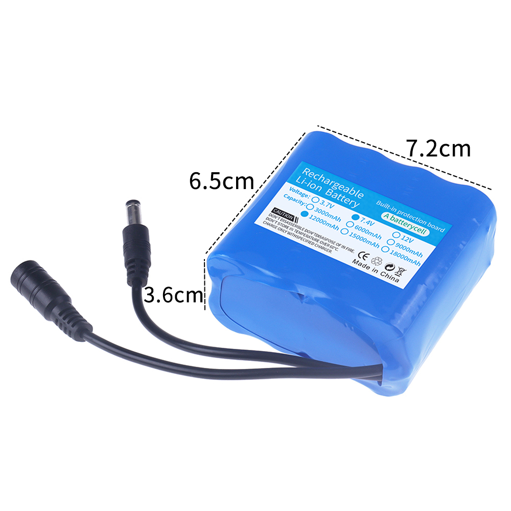 2S4P 18650 リチウム電池 7.4V 12000mA - Rc Hobbyking のレビューと価格