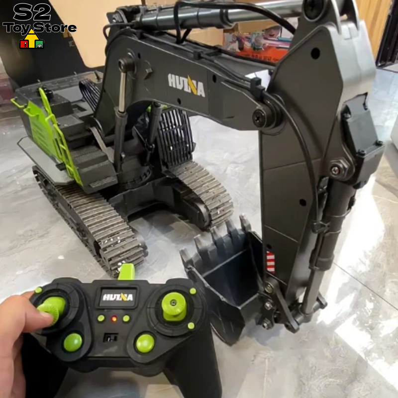 Huina 593 22チャンネル 2.4Ghz RC掘削機 - Rc Hobby Grade Excavator のレビューと価格