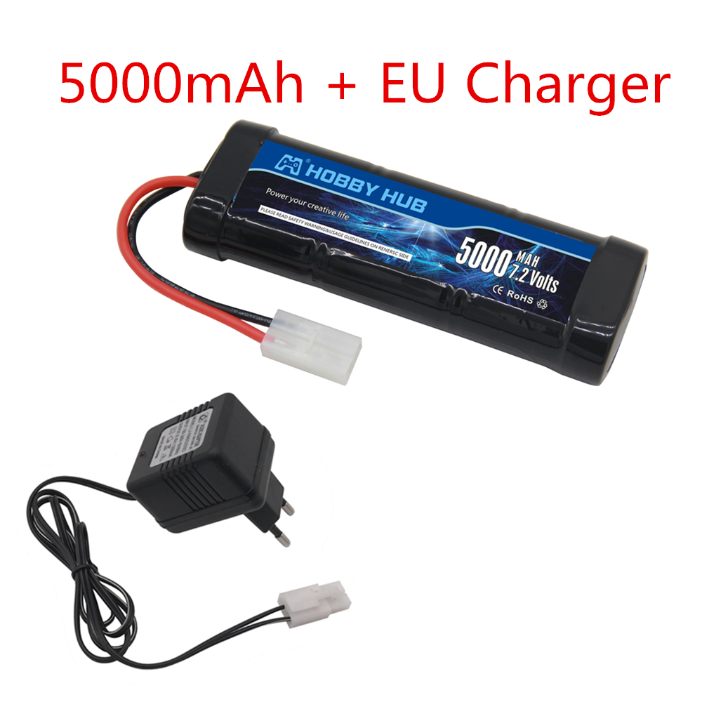 7.2V 5000mAh ニッケル水素バッテリーパック タミ - Rc Hobbyking のレビューと価格