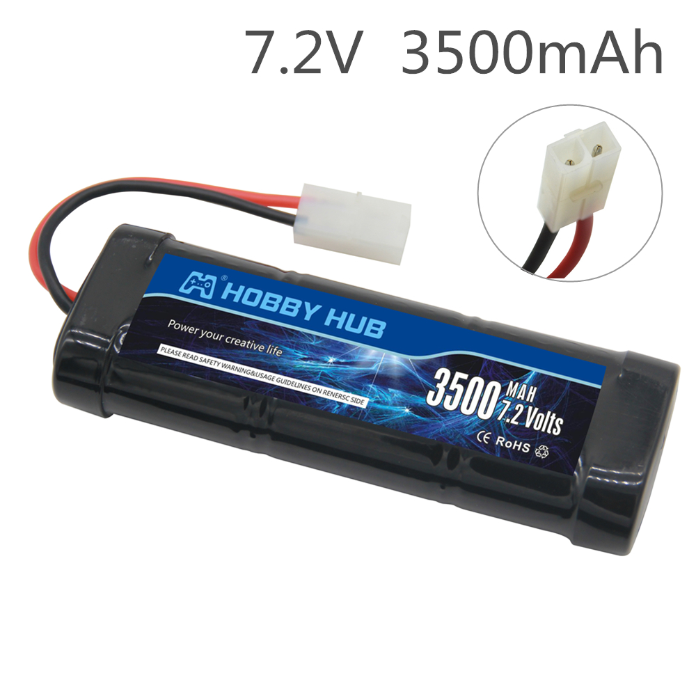 7.2V 5000mAh ニッケル水素バッテリーパック タミ - Rc Hobbyking のレビューと価格