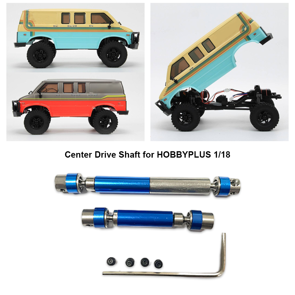 2 個スチールセンタードライブシャフト 1/18 HOBBY - Rc Hobby Plus のレビューと価格