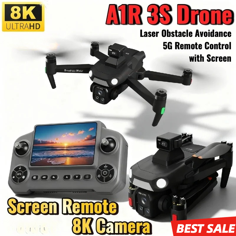 ホットセール A1R 3S 折りたたみ式ドローン 5Gスクリ - Rc Hobby China のレビューと価格