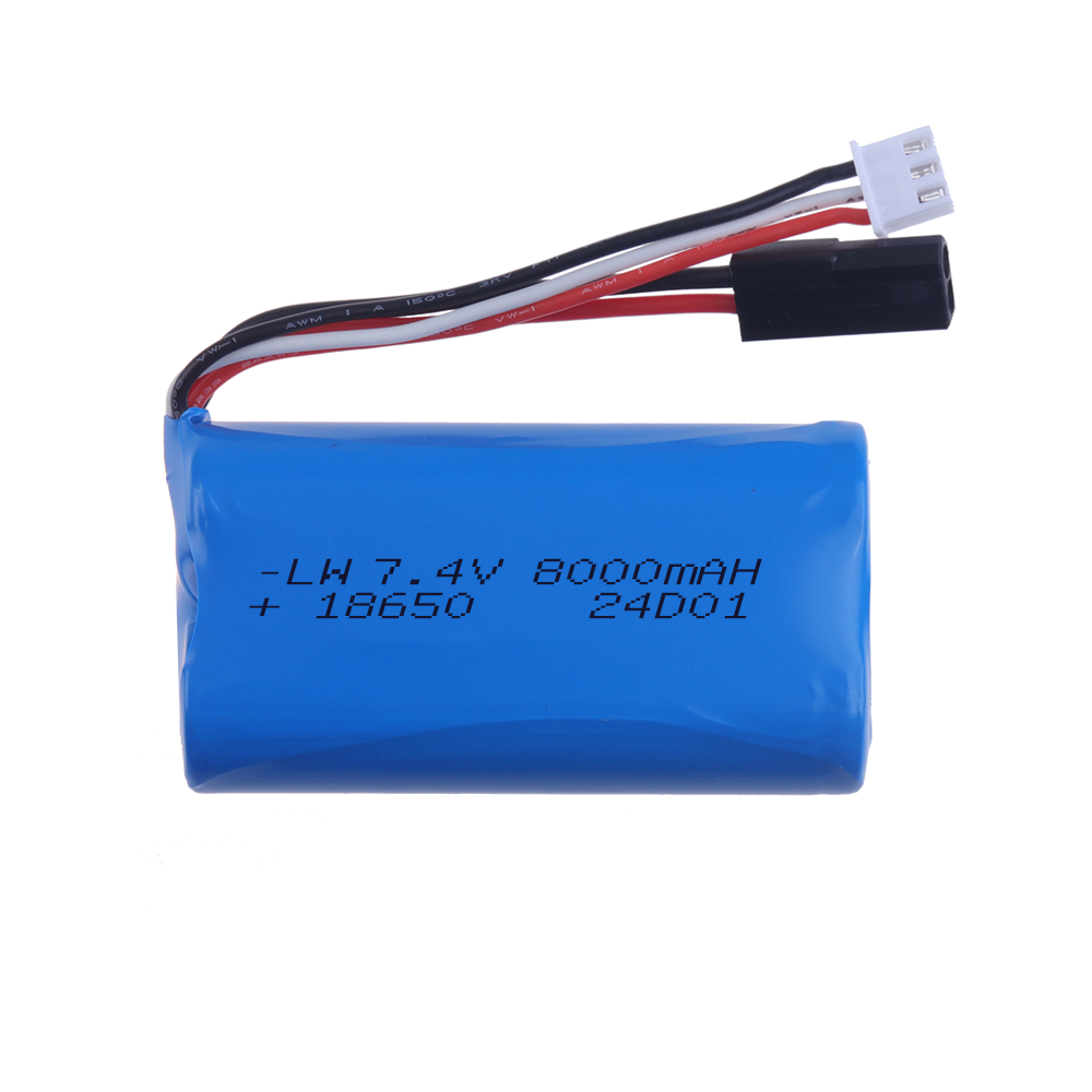 (5500 プラグ) 18650 7.4V 8000Mah  - Rc Hobbyking のレビューと価格
