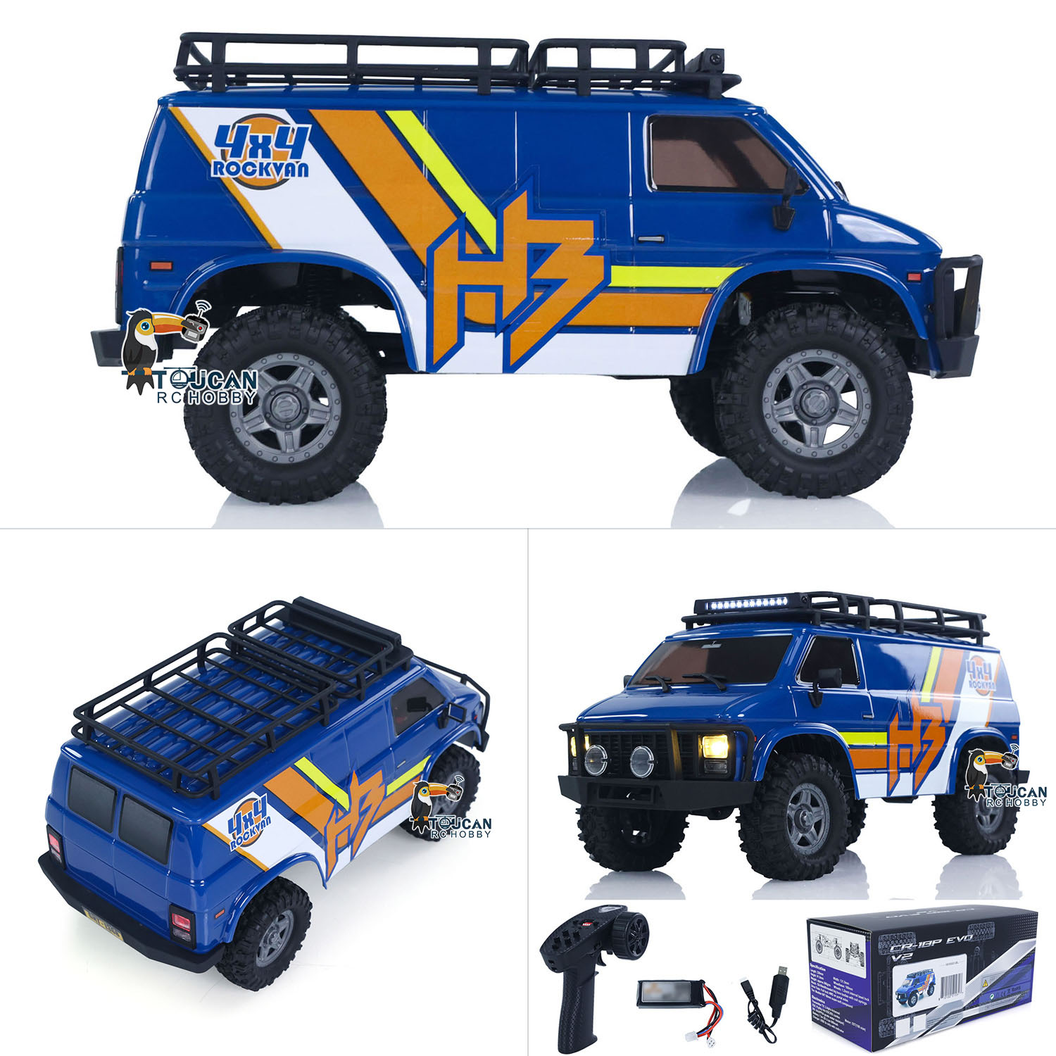おもちゃ 4WD ホビープラス 1/18 RC ロッククロー - Rc Hobby Plus のレビューと価格