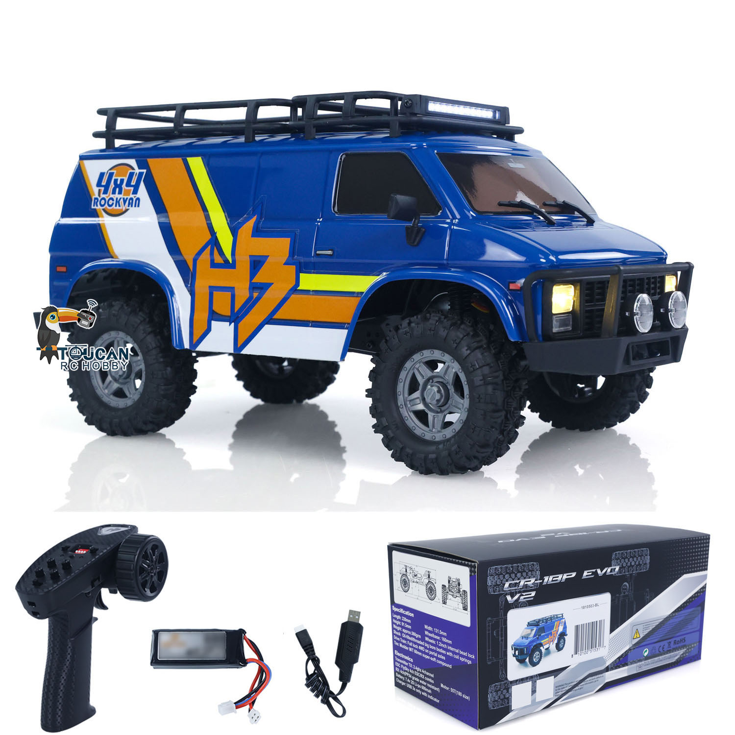 おもちゃ 4WD ホビープラス 1/18 RC ロッククロー - Rc Hobby Plus のレビューと価格