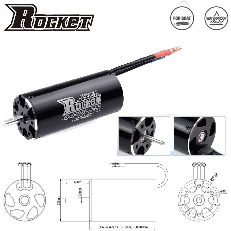 ブラシレス水冷ジャケット,escコンボ,rcボート,ROCK - Rc Hobbyking のレビューと価格