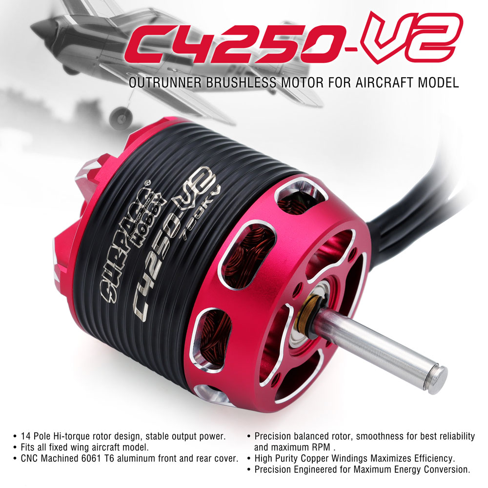 SURPASS HOBBY C4240 750KV/850K - Rc Hobbyking のレビューと価格