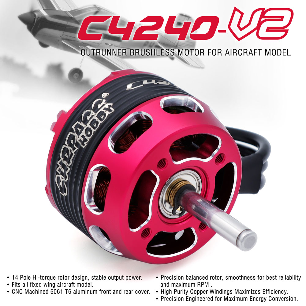 SURPASS HOBBY C4240 750KV/850K - Rc Hobbyking のレビューと価格