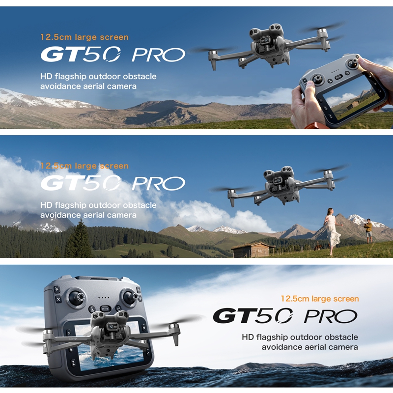 GT50 ミニドローン デュアルカメラ 8K 空撮機 障害物 - Rc Hobby China のレビューと価格